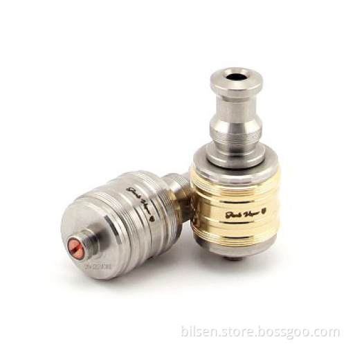 Stainless steel e cigarette rebuildable drip atomizer trident atomizer